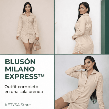 Nuevo Blusón Milano Express™ | Look Perfecto en Segundos