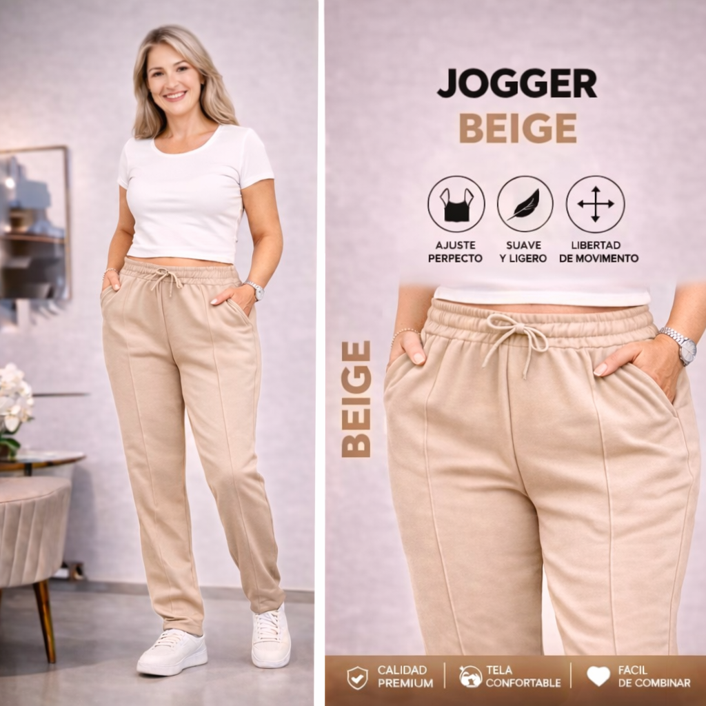 Nuevo Jogger Comfort Pro Bota Recta — El que no te querrás quitar