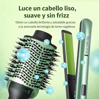 COMBO PLANCHA + CEPILLO ALISADOR Remington
