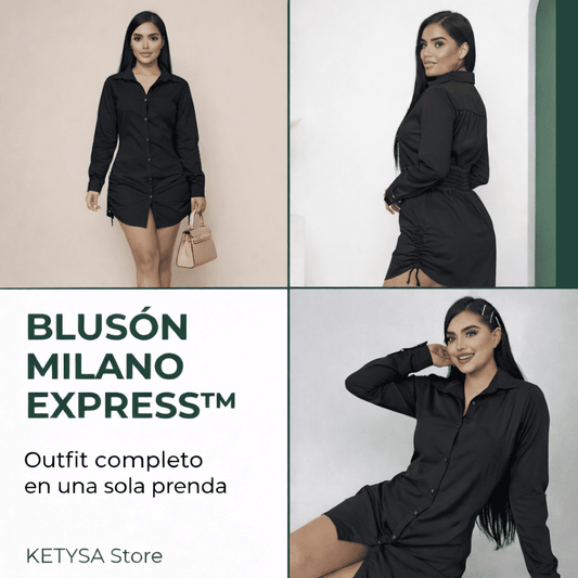 Nuevo Blusón Milano Express™ | Look Perfecto en Segundos