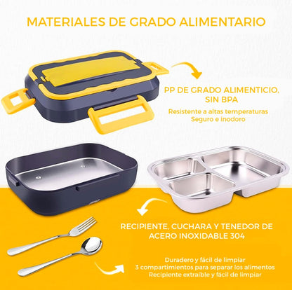 Lonchera Eléctrica para Oficina y Carro